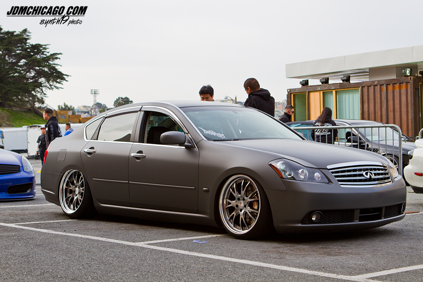 Wrapped M45 Sedan from Team Endless Projects.  Rocking some Work Gnosis GS4's